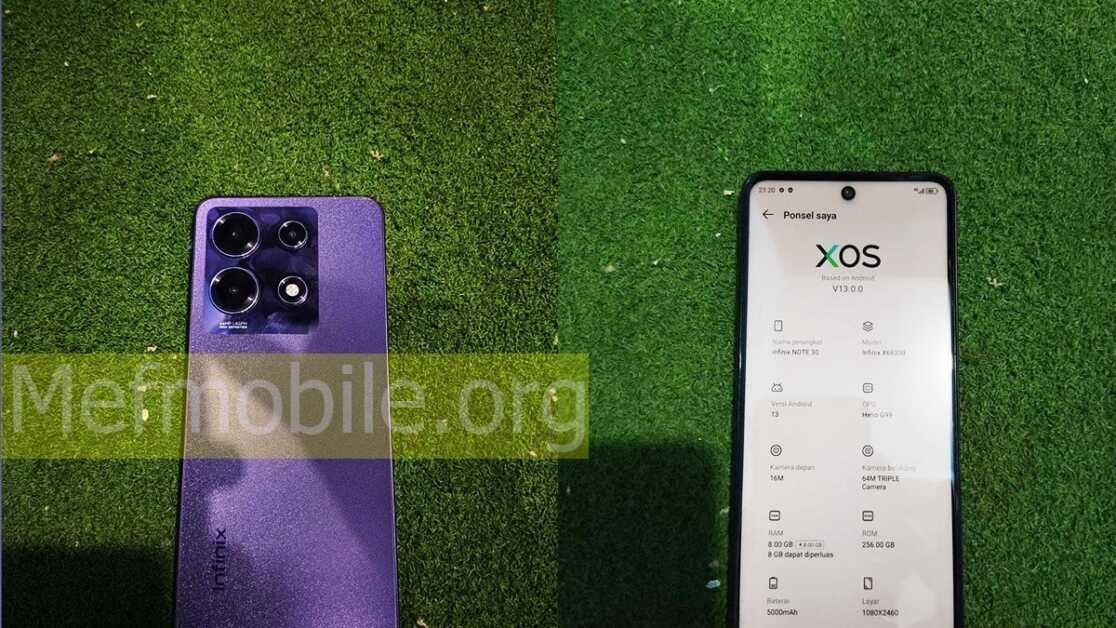 Infinix Note 30 : 64MP कैमरा, 5000mAh बैटरी वाले नए इनफ‍िनिक्‍स स्‍मार्टफोन की लाइव इमेज आई सामने