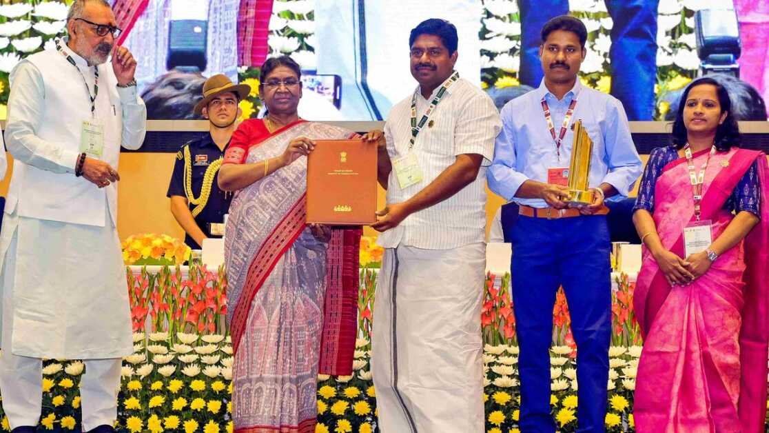 मीनांगडी ग्राम पंचायत ने कार्बन न्यूट्रल विशेष पंचायत पुरस्कार जीता