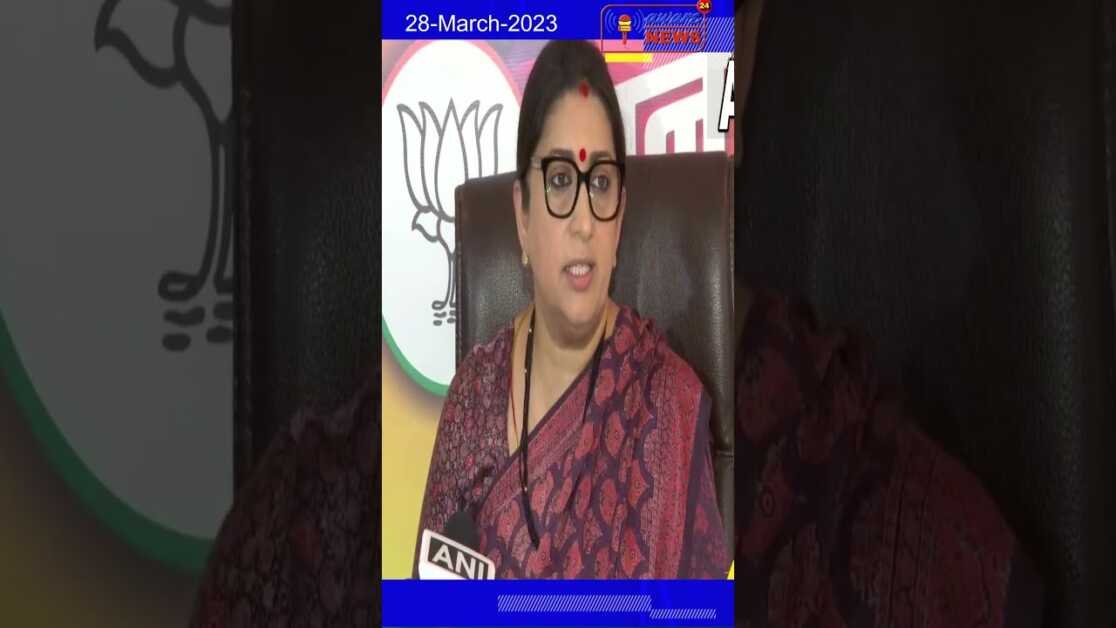 BJP का वार और Congress का पलटवार smirti irani vs Adhir Ranjan Chaudhry #bjpvscongress #obc #shorts