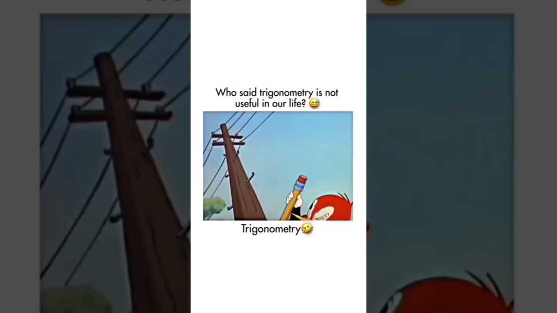 Trigonometry is useful - Tom & Jerry